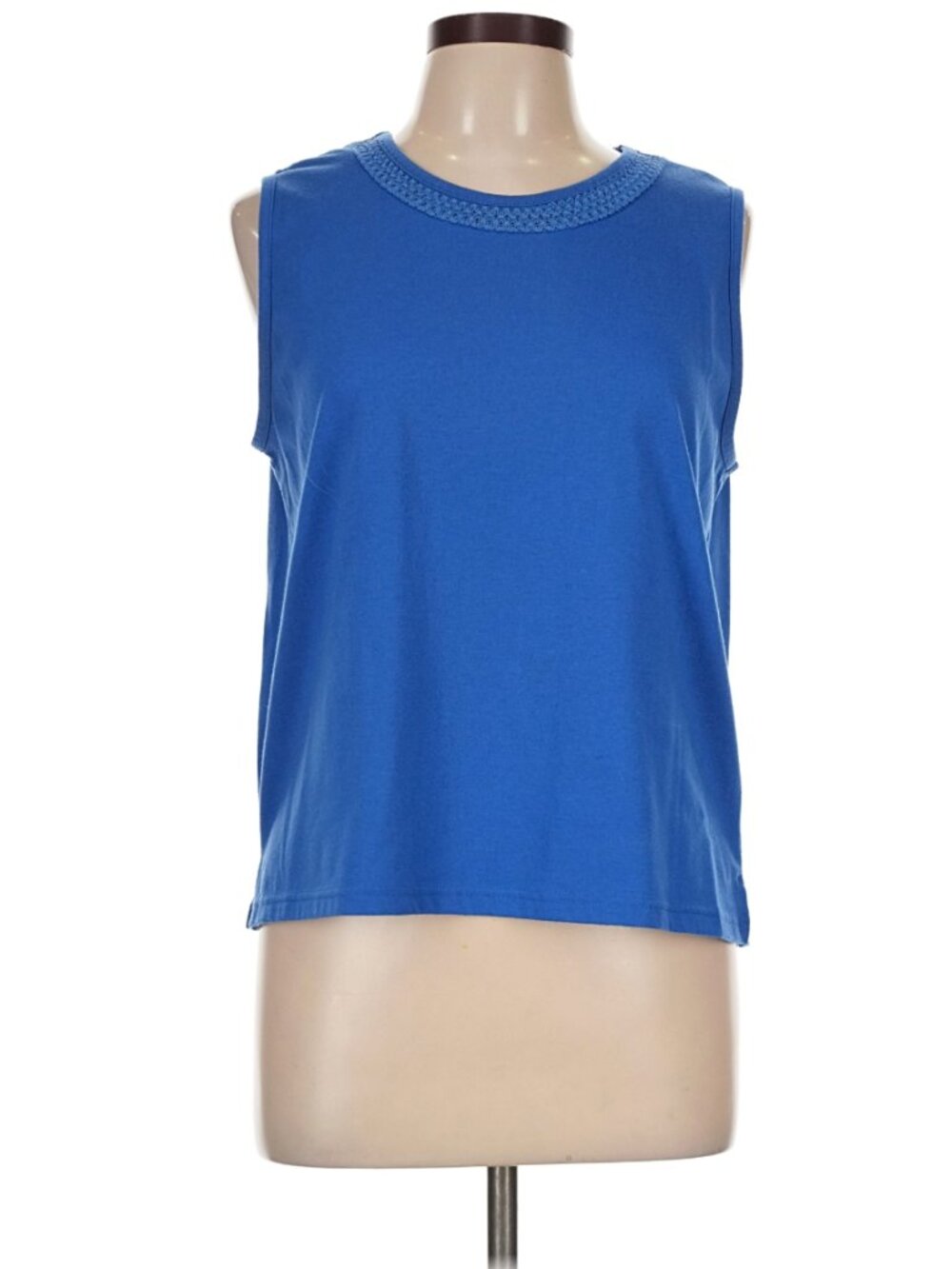 Jenny Boston Boutique Women's Sleeveless Lightweight Tank Top in Royal Blue - L